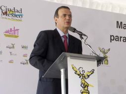 Ebrard reiteró que mantiene un pacto de no agresión con Enrique Peña Nieto. NTX  /