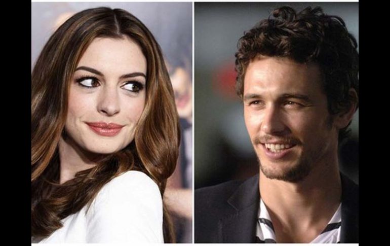 James Franco y Anne Hathaway serán anfitriones de la ceremonia. AFP  /