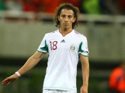 El jugador mexicano no trabajó al parejo que sus compañeros de equipo. MEXSPORT  /