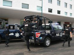 En la balacera participaron elementos de la Policía Federal y presuntos sicarios. EL UNIVERSAL  /