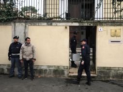 La embajada griega es una de las sedes que recibió paquete. NTX  /