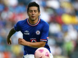 El jugador de la Máquina, Rogelio Chávez durante el torneo Apertura 2010. MEXSPORT  /