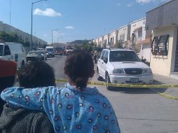 La explosión provocó daños en 10 viviendas. ESPECIAL  /