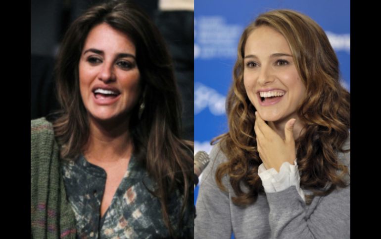 Penélope Cruz y Natalie Portman son consideradas las más sexys que estarán en películas en 2011. ESPECIAL  /
