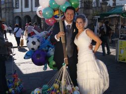 Fernando Navarro y Andrea Escanes.ELINFORMADOR  /