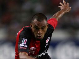 Édgar Pacheco, delantero de los Rojinegros. MEXSPORT  /