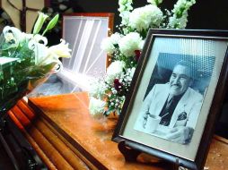 Todavía en el ataúd, el cuerpo de Zeferino Nandayapa, antes de partir a su tierra natal. NTX  /