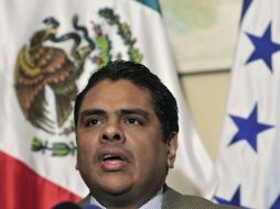 Alden Rivera da a conocer el acuerdo entre México y Honduras para atender los delitos cometidos contra los migrantes. EL UNIVERSAL  /