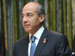 El Presidente Calderón estableció las priodidades del 2011. EFE  /