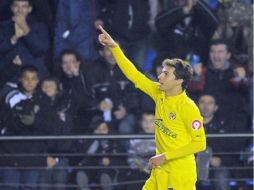 El jugador del Villarreal, Nilmar viajará a Brasil para ser operado de una rodilla. ARCHIVO  /
