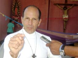 El sacerdote Alejandro Solalinde, encargado del albergue “Hermanos del Camino” presentó la demanda ante las autoridades. EL UNIVERSAL  /
