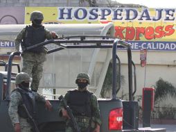 Los militares hicieron la detención en el Hotel 'Servicio Exprés'. NTX  /