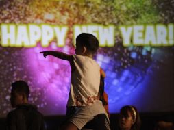 Al igual que en todo el mundo, en Filipinas miles de personas celebraron la llegada del Año Nuevo. AP  /