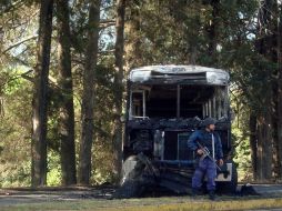 La entidad ha sufrido violentos atentados en los últimos meses, lo que ha hecho que la vigilancia se incremente. ARCHIVO  /