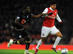 El delantero ha sido tres veces titular y ha marcado tres goles en esta temporada. MEXSPORT  /