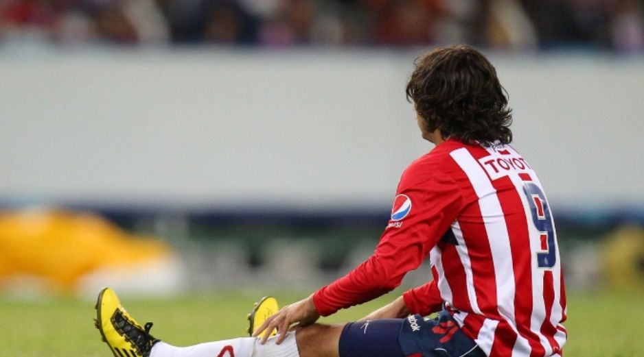 Omar Arellano en el partido ante el Atlas, tras haber perdido en la final del cuadrangular tapatío. MEXSPORT  /