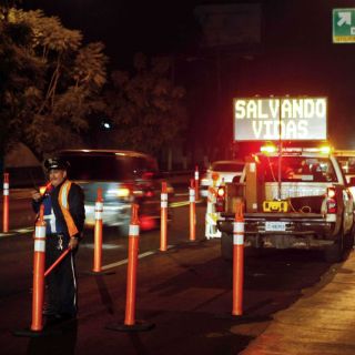 Cinco automovilistas consignados en operativo de fin de año