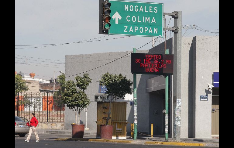 En 2010 se registraron en la metrópoli índices de contaminación más altos que en años anteriores. A. CAMACHO  /
