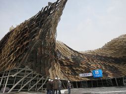 El pabellón español recibió siete millones de personas. ESPECIAL  /