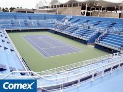 Vista aérea del complejo de tenis de la ciudad de Guadalajara, sede para los Juegos Panamericanos Guadalajara 2011. MEXSPORT  /