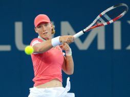 La tenista australiana Samantha Stosur inició con triunfo su participación en Brisbane. AFP  /