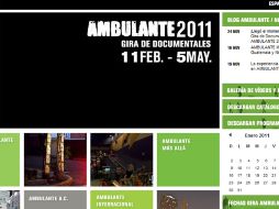 Tendrá por primera vez Ambulante, Gira de Documentales nueva categoría. SITIO OFICIAL  /