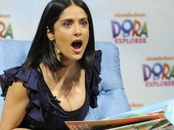 La actriz mexicana Salma Hayek es una de las latinas más fuertes en el cine de Hollywood. AP  /
