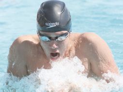 El nadador tapatío, Rodrigo Martínez. ESPECIAL  /