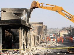 Pemex también ha hecho pagos a las personas cuyas viviendas resultaron con daño total. EFE  /