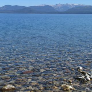 Lago argentino cambia de coloración tras sismo en Chile