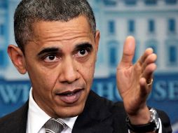 Obama prometió luchar por una reforma al sistema inmigratorio y fortalecer la seguridad en la frontera. ARCHIVO  /