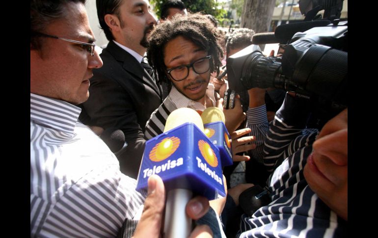 El proceso contra Kalimba (al centro) todavía se encuentra en la fase de integración de pruebas por ambas partes. NTX  /