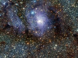 La Nebulosa La Laguna tiene características peculiares entre ellas es el hogar de regiones mucho más compactas de gas y polvo. EFE  /