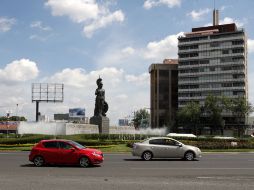 Entre las fuentes que han sufrido robos está la de la Glorieta Minerva. ARCHIVO  /