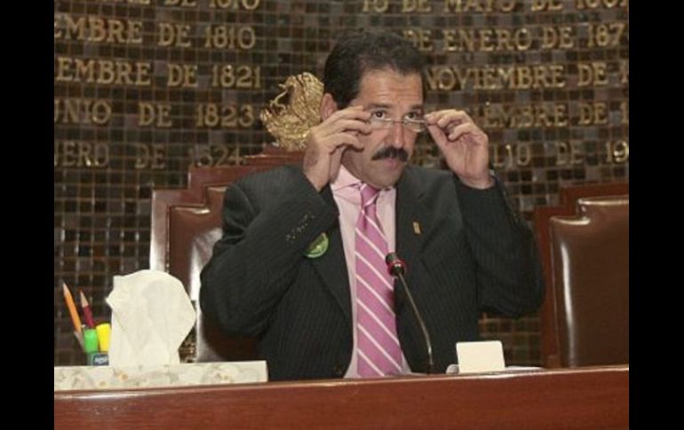 El presidente de la Mesa Directiva del Congreso local, Jesús Casillas Romero. ARCHIVO  /