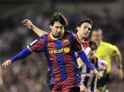 El Barcelona empató 1-1 ante el Bilbao. AP  /