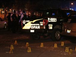 En el área donde se originaron los disparos fueron levantados al menos 100 casquillos. O. RUVALCABA  /