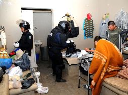 Elementos del Ejército, la Policía Federal, Estatal y Municipal efectúan un operativo en los 15 penales de Sonora. EL UNIVERSAL  /