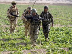 Con más efectivos militares responden a la ofensiva emprendida por el Talibán. EFE  /