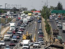 El percance causa tráfico en la zona. ARCHIVO  /