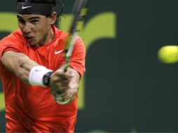 El tenista español Rafael Nadal avanzó en el torneo en Doha. REUTERS  /
