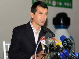 Jared Borgetti hizo oficial su retiro en una rueda de prensa. MEXSPORT  /