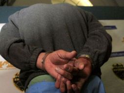 El sujeto fue capturado con base en una orden de aprehensión en su contra por el delito de homicidio calificado. ARCHIVO  /