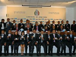 En total, son 29 los árbitros que recibieron su acreditación internacional. MEXSPORT  /