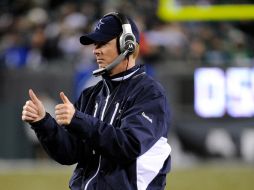 Jason Garret logró una marca de cinco triunfos y tres derrotas en su primer año como entrenador. AP  /