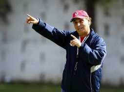 José Luis Real, director técnico de Chivas. MEXSPORT  /