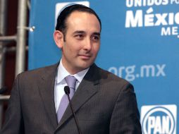 Roberto Gil Zuarth contendió fallidamente por la presidencia nacional del PAN. EL UNIVERSAL  /