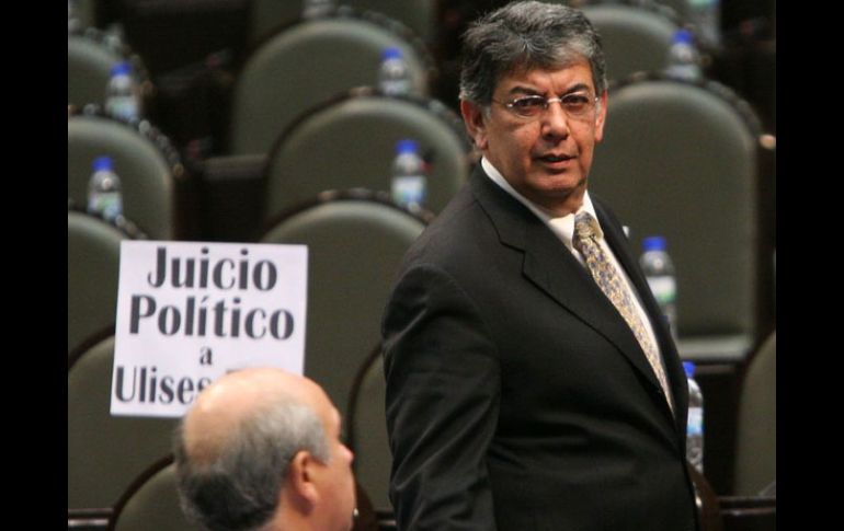 El ex gobernador de Oaxaca, José Murat, afirma que las acusaciones en su contra no están sustentadas. EL UNIVERSAL  /