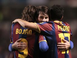 El Barcelona vuelve a golear y derrota al Deportivo La Coruña. AP  /