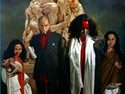 La obra Paseo dominical por el MET de Nueva York, de Carlos Cortés que según la autora es uno de lo mejores artistas. E.BARRERA  /